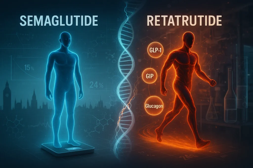 Retatrutide vs Semaglutide