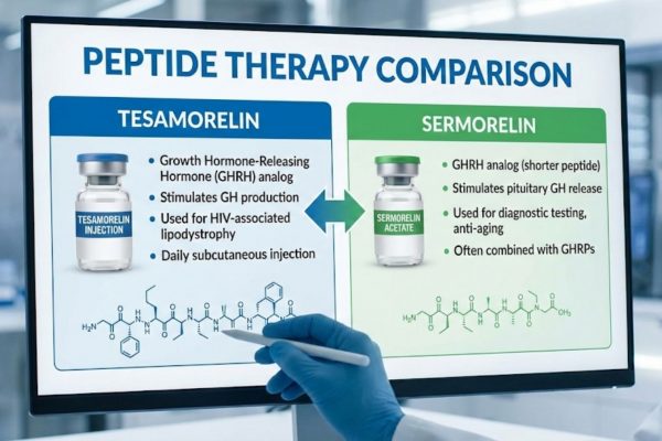 Tesamorelin vs Sermorelin